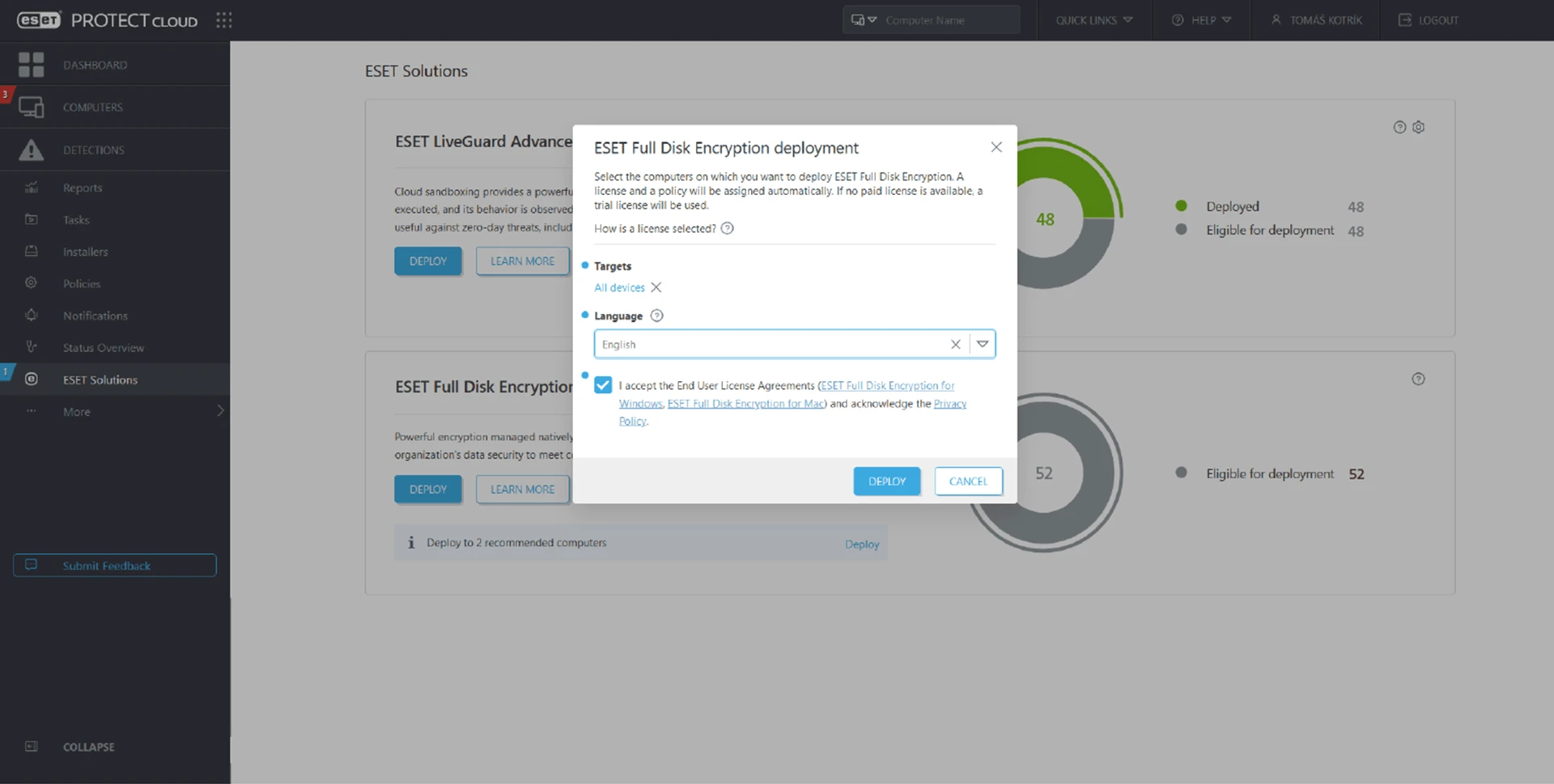 ESET Disk Encryption