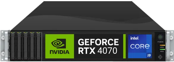 Serveur dédiés GPU 4070