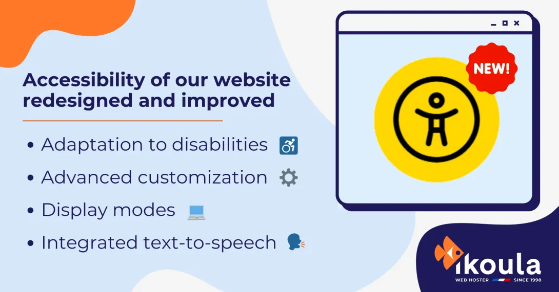 Ikoula accessibility tool